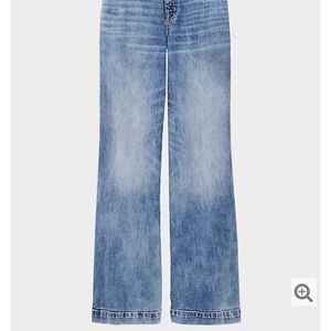 HIGH RISE WIDE LEG JEAN